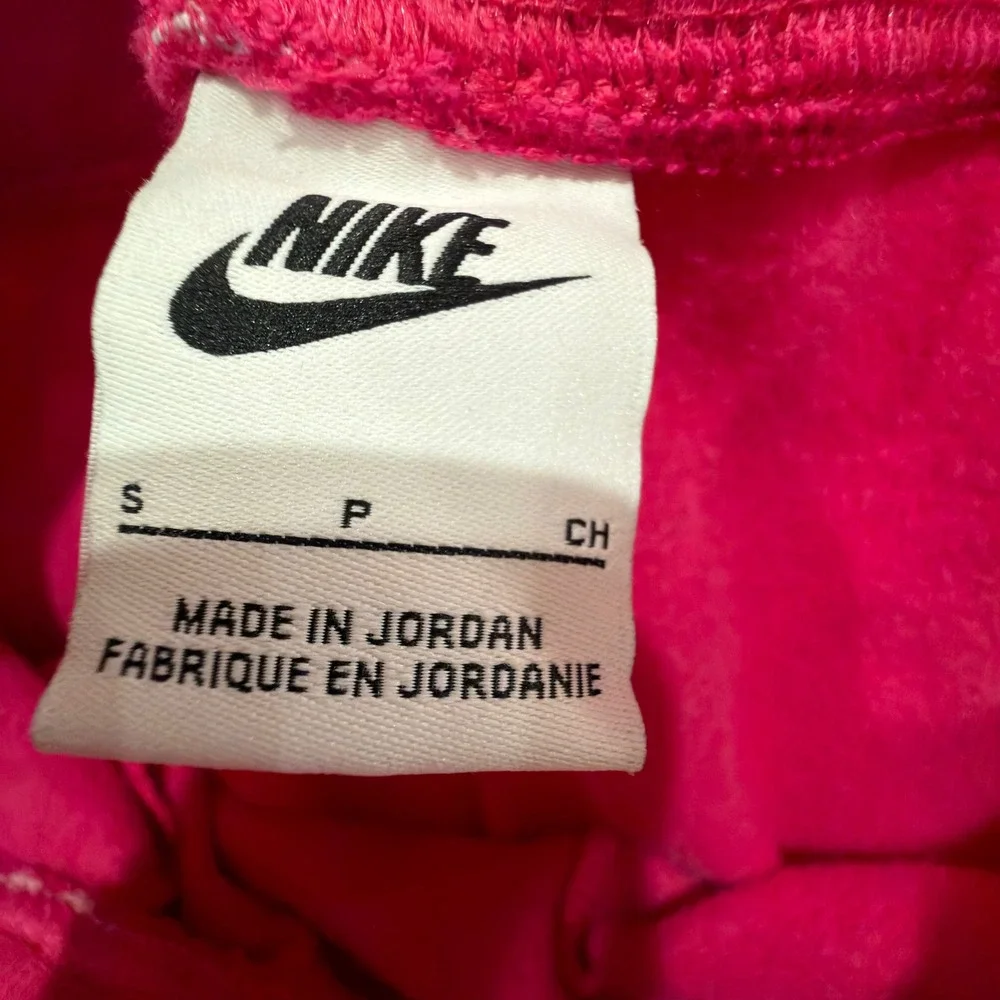 Nike Phoenix Fleece High Waisted Joggers Pink Sweatpants Womens Small Swoosh